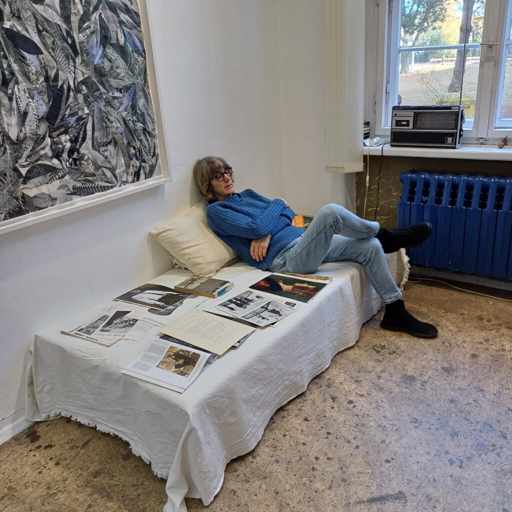 Ilse Winckler im Atelier